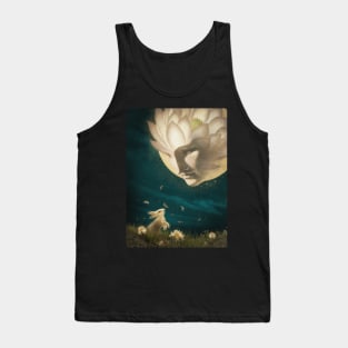 Rabbit and Moon Tank Top